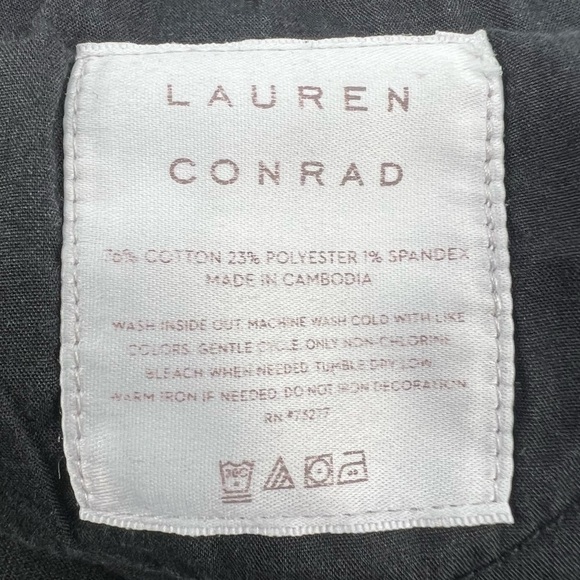 Lauren Conrad Women’s Black Skinny Capri Jeans Size 4 - Picture 2 of 5